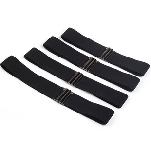 极速New Elastic kBand Wide Belts Simple Down Coat Waist Belt
