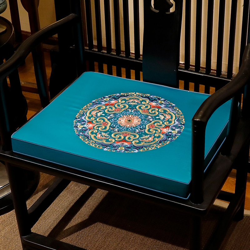 新品红木沙发乳胶坐垫新中式椅垫B实木圈椅餐椅太师椅垫定制座垫