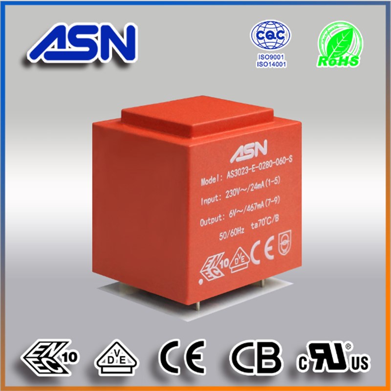 极速灌封变压器AS3023-E 2.8-3.2VA 230V转单N双6V9V12V15V24V