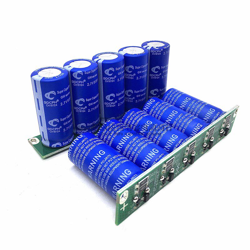 极速超级电容模块法拉电容器组串13.5V 1D0 15 20 60 100F智能车