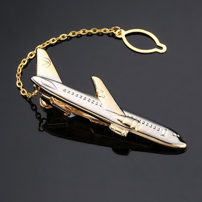 极速NewMan's Tie Clip new arrivalsI Golden plating Airpl