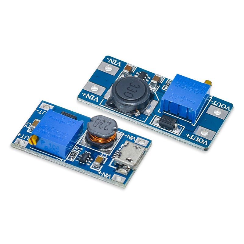 极速2a升压板DC-DC升压模块  直流宽压输入2/24V升5/S9/12/28V可