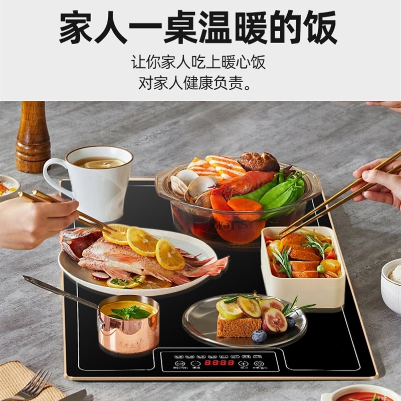 极速热菜热饭神器加热桌垫饭菜电加热暖F菜板多功能家用保温板202