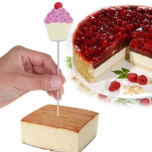 极速2pcs Convenient Cake Tester BakingI Skewer Cupcake Muffi
