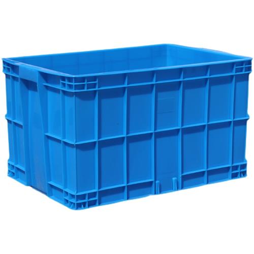 极速特大号塑料筐周转箱长方形工业加厚物流箱子带盖储Z物框收纳