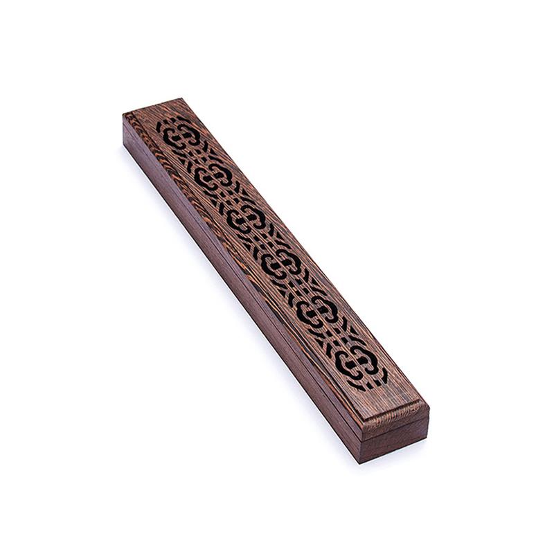 极速202d3新款鸡翅木香盒卧香炉红木工艺品线香倒流香实木质香薰