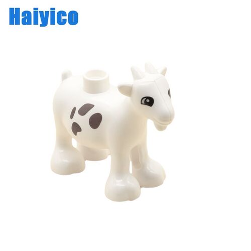 极速Farm Animals Big Building Blocks Accessories Pig Do.g Co