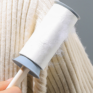 极速粘毛器滚筒可撕式沾毛神器去毛粘尘纸卷纸P替换纸可水洗滚刷