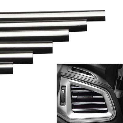 极速10pcs Car-styling Plauting Air Outlet Trim Strip Interio