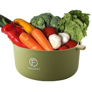 Strainer Dual 极速Colander Vegetable Multifunrctional