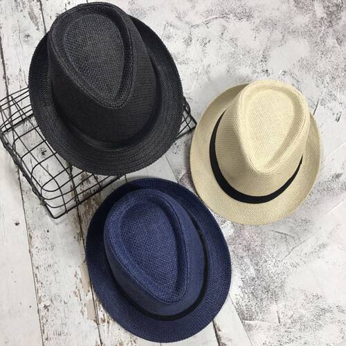 极速Fashion Men Straw Hat For Women SummerM ndy Beach Sun Ha