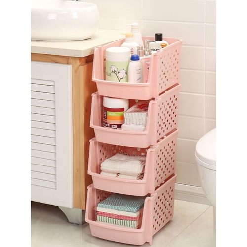 极速厨房蔬菜置物架多层r收纳筐杂物储物架菜篮菜筐落地菜架子家