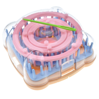 极速Flobwer Knitting Machine Kit DIY Wool Flower Machine Loo