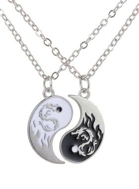 中国复古项链时尚太极手