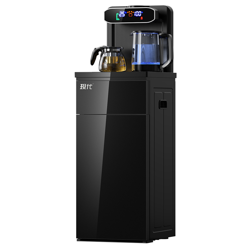 极速现代茶吧机家用制冷办公室下置桶装水烧水M立式饮水机一体202