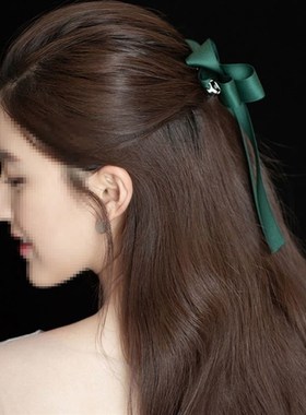 极速Zhacoruths same bowknot hairpin Mori fairy super fairy