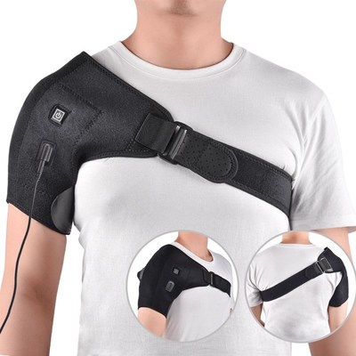 极速Electric Heating qShoulder Massager Adjustable Shoulder