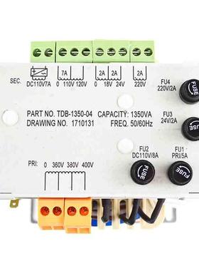 极速议价电梯变压器TDB-p1350-04 控制柜变压器380V 220V电梯配件
