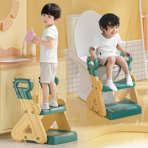 极速儿童洗漱台阶踏脚楼梯扶手防滑垫脚洗手梯增T高刷牙洗脸宝宝
