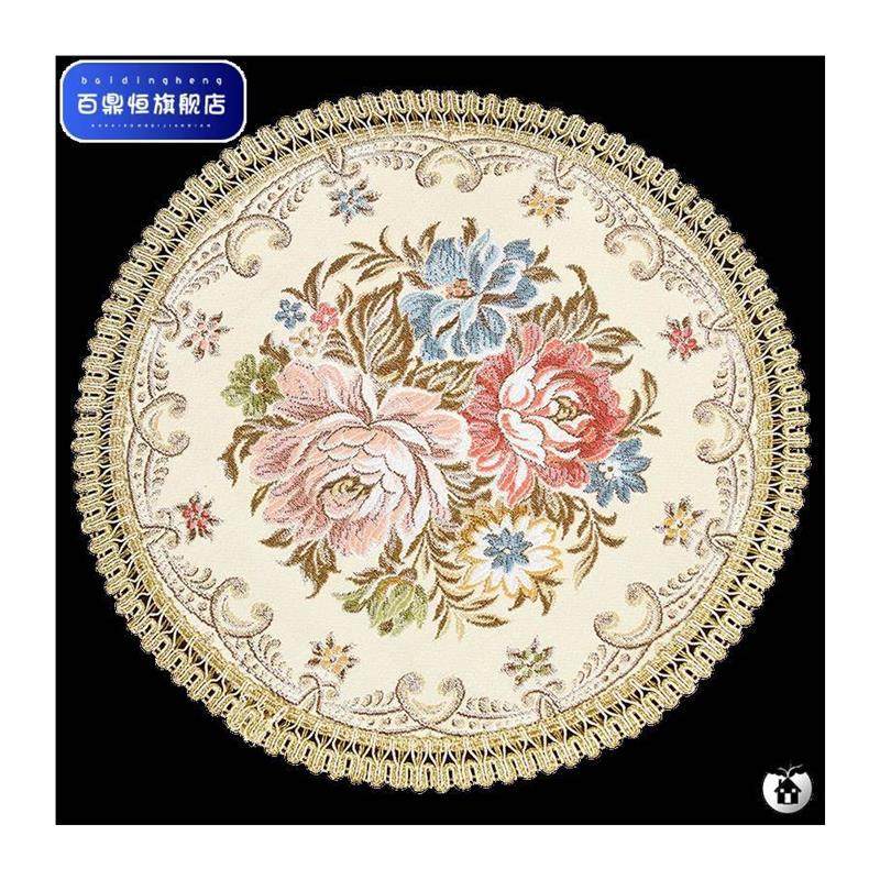 速发盘垫布艺欧式杯垫托盘花瓶垫子防滑隔热餐垫圆形桌垫家用餐桌,居家布艺,餐垫,淘宝优惠券,粉丝福利购,淘宝优惠卷