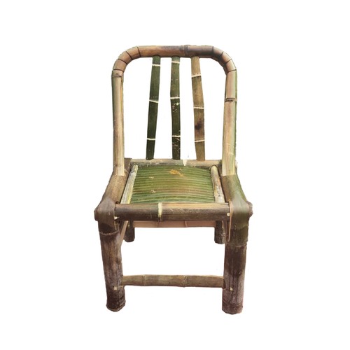 极速竹椅子靠背椅手工老式竹编藤椅子家用阳台小竹凳竹Z子椅编织