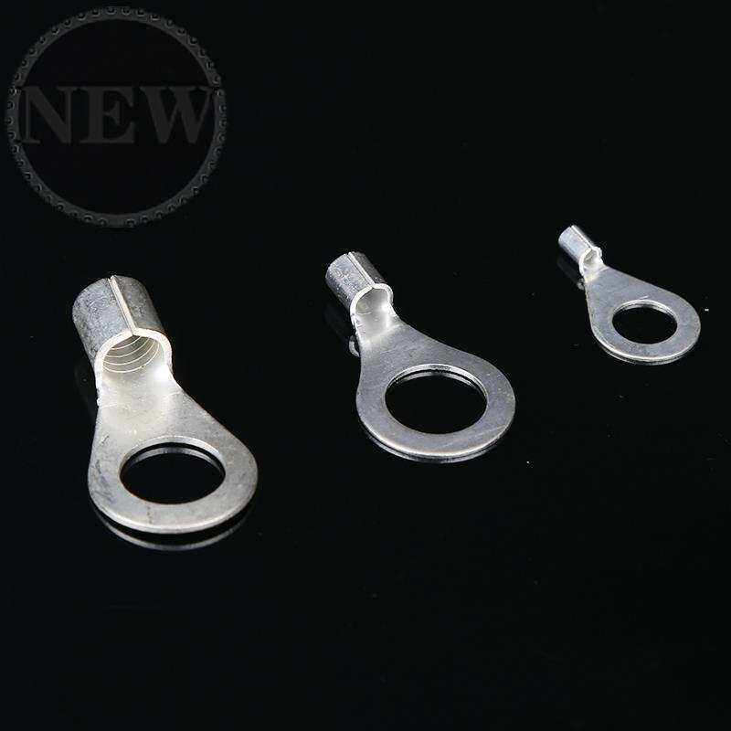 极速ot106冷压接线端子so型10平方裸端头铜线接头镀e银线耳m6螺口