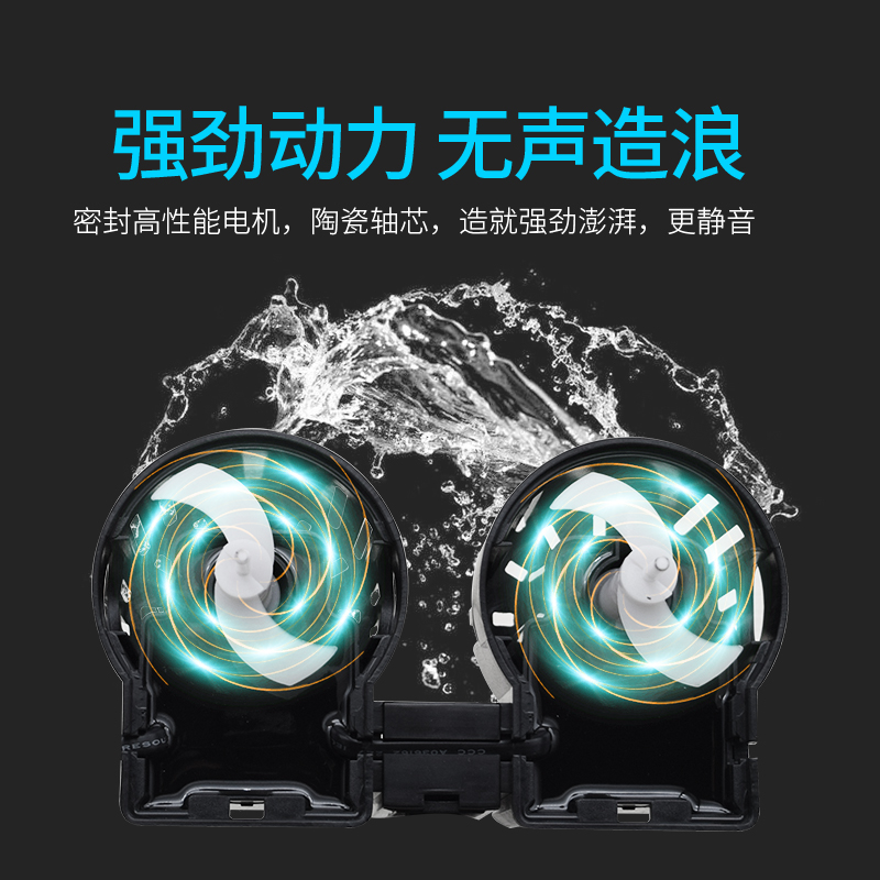 极速鱼缸造浪泵超静音冲浪泵吸盘C大功率抽粪吹粪机海水环流造流
