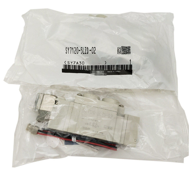 五通电磁阀SY7520-4MZD-02 4DZD-02 4DZE-02三位Z中央加压式