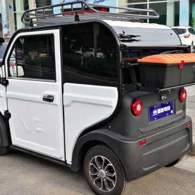 极速新能电动车行李架合众鑫辉新能H6EK3K8电动四轮车顶架后货架