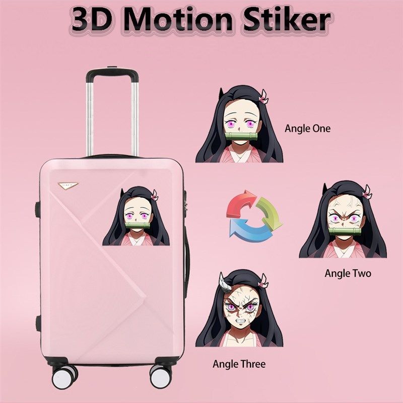极速Anime 3D Motion Stickers Demon Slayer LenticularX Waterp
