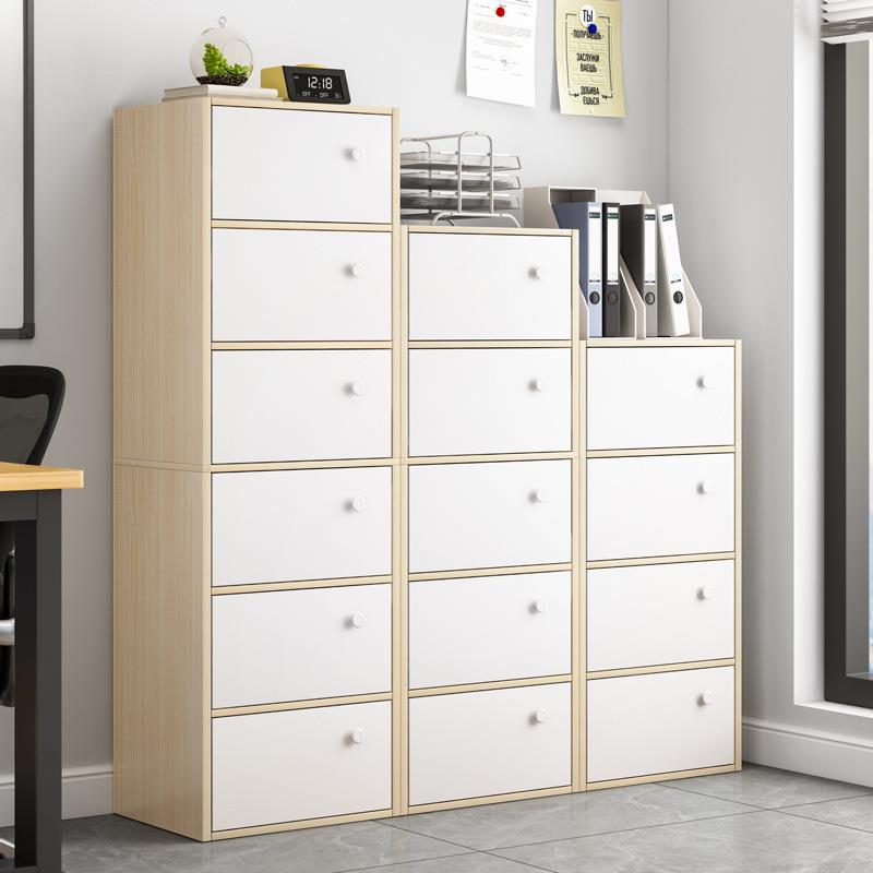 办公柜实用置物架落地储物柜子现代简约省空间多功能资料收纳柜