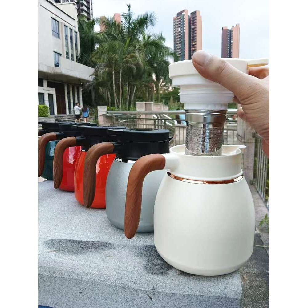 焖茶壶闷泡壶老白茶保温茶壶焖烧泡茶壶家用不锈钢茶具暖水壶无