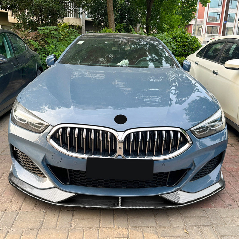 适用宝马8系bmw g14 g15 g16 2019+前唇前铲前包围扰流板改装配件