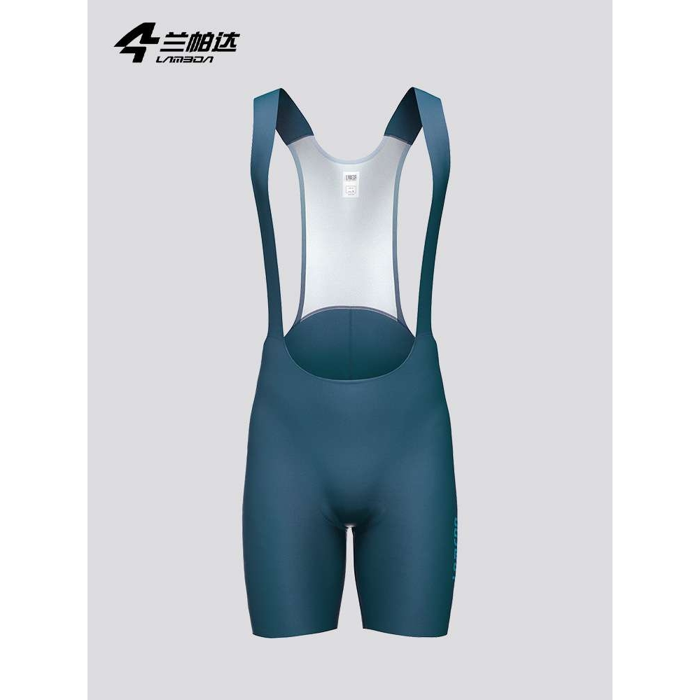 兰帕达lameda皓月背带裤男连体骑行裤短裤夏季专业公路车自行车裤