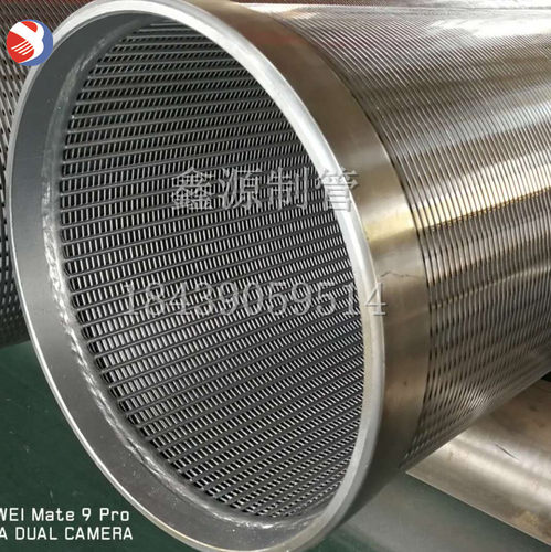 厂家直销 不锈钢绕丝滤芯 地热尾水回灌设备滤芯 缝隙10微米