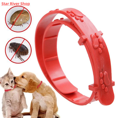 新品Pet Dog Cat Flea Adjustable Collar Effective TRemoval Of