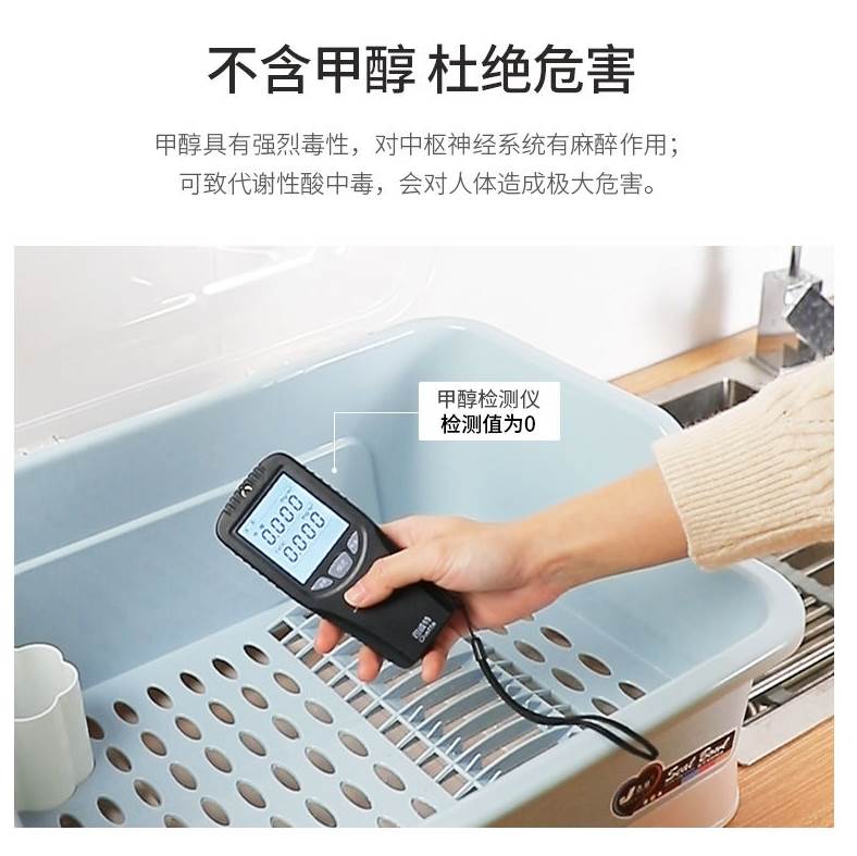 极速新品厨房碗筷收纳盒特t大小号塑料碗盘柜抽屉式沥水碗架家用