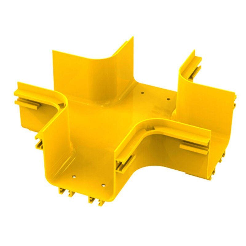 新品汇创佳c(WHITERC)光纤槽道ABS绝缘阻燃塑料线槽走线桥架尾纤