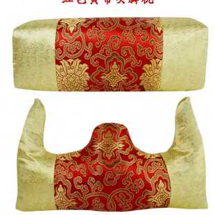 极速老人寿枕脚枕寿终t枕头装老送终头枕送老出殡寿枕