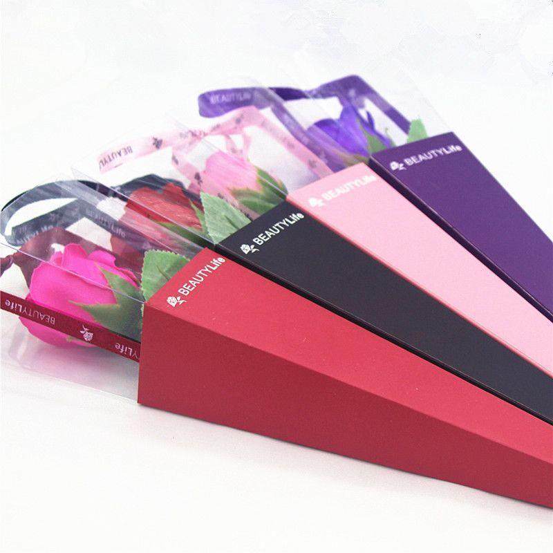 极速单支花盒玫瑰盒n鲜花花束包装盒女神节礼盒1朵单枝只花朵包花