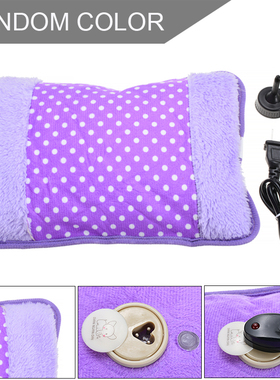 极速Cute Dot Pattern 220V 500W ARechargeable Winter Hand War