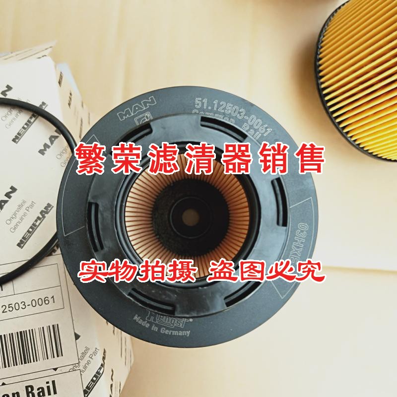 极速51.12d503-0061重汽豪沃T7 T5G柴油滤芯201V12503-0061 PU105