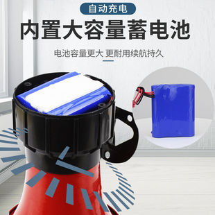 新品南一断电警报器红色喇叭220v三相三G线380v缺相停电警报器养