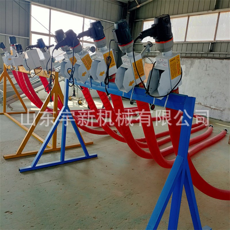 速发小型软管吸粮机移动式装车入仓输送机多功能上料机
