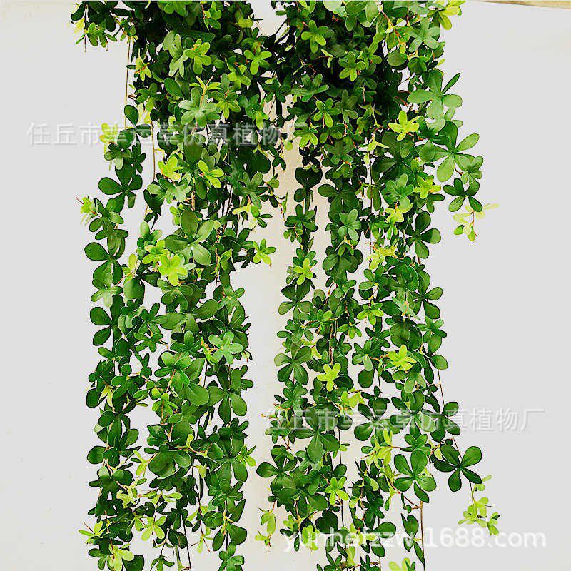 速发仿真大壁挂 加密叶子 垂吊花装饰 花篮墙面 悬吊式天花板花