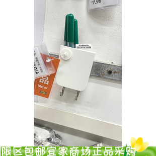 速发霍恩考亚贴盛具带磁片和白个挂钩2免打孔 墙挂钩免钉国内