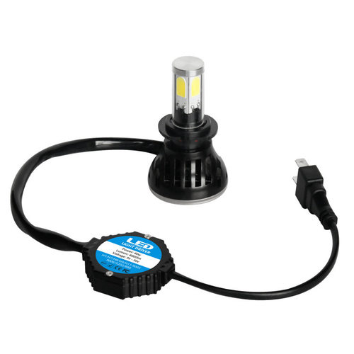 2个G5汽车LED大灯30W 3200LM H7汽车LED大灯聚光灯泡 改装前照灯