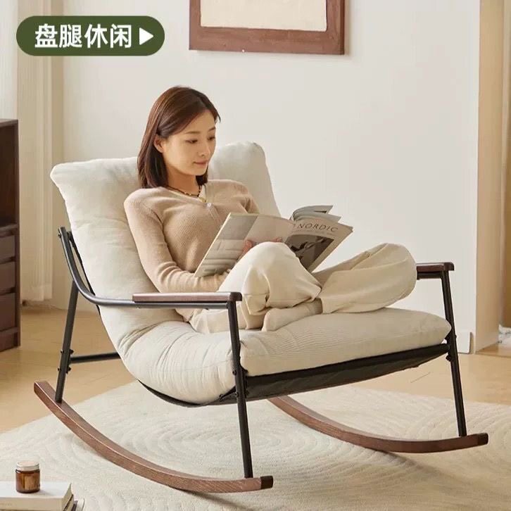 摇摇椅沙发躺椅家用客厅阳台卧室休闲椅可睡可躺厂家直供摇摇椅子