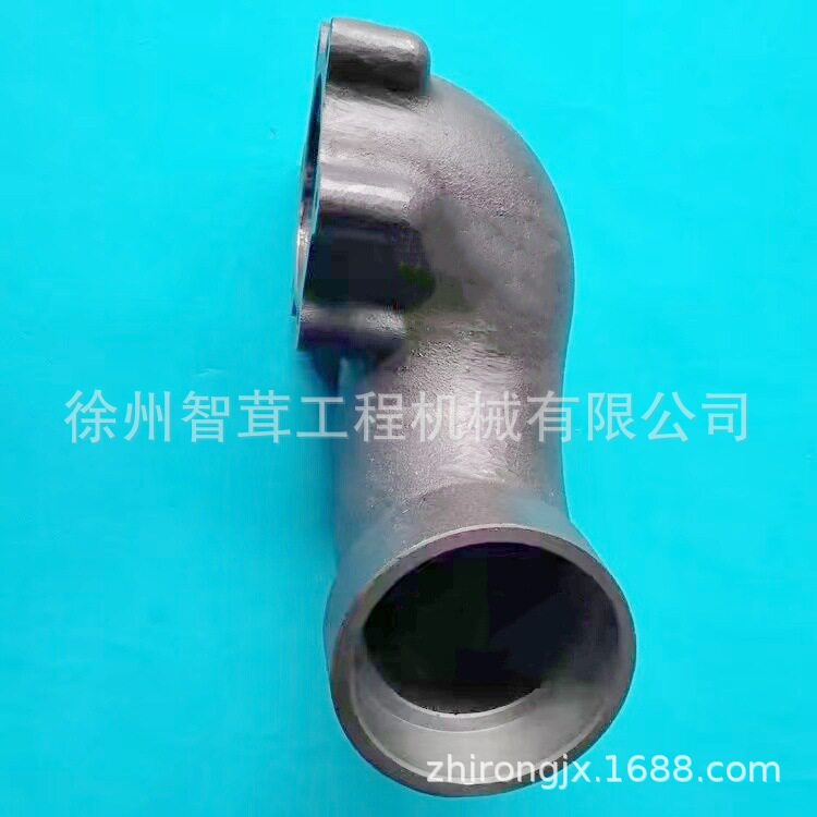 徐工 山推压路机发动机排气管 连接管 中间管 弯管 配件