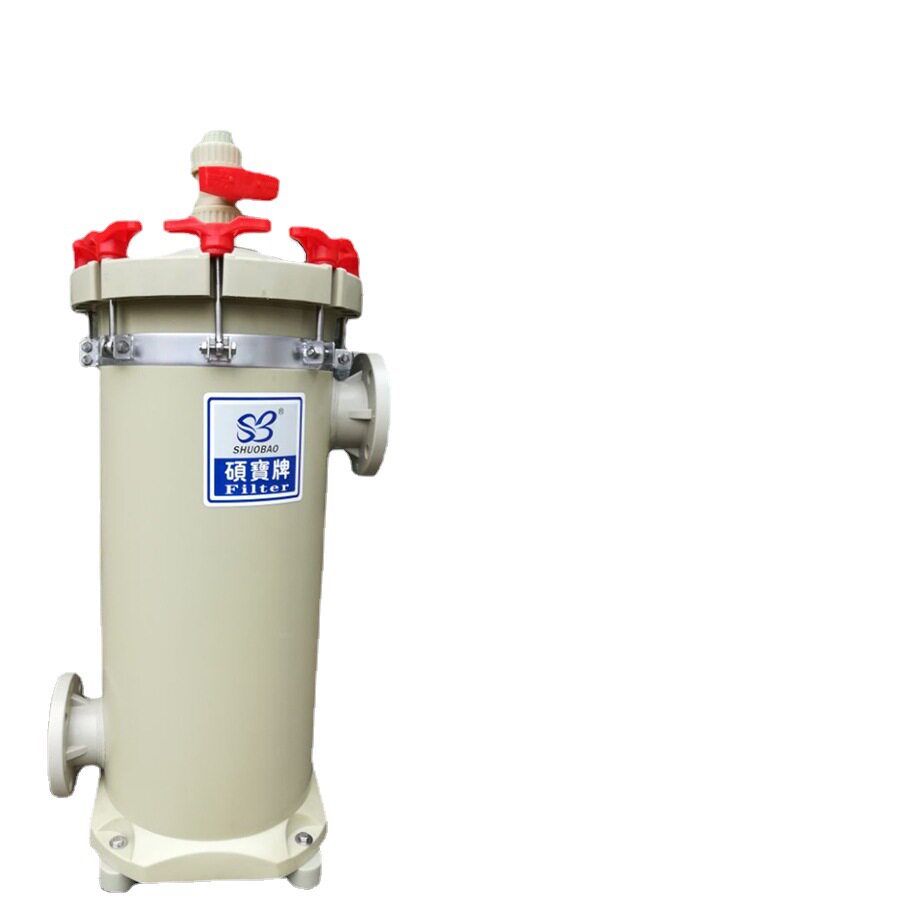 PP塑料袋式精密过滤器 化学药液电镀过滤器 工业废水过滤器